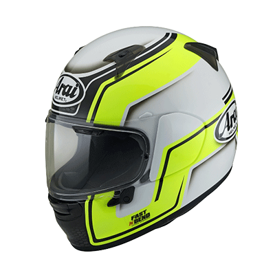 casque arai profilev bend yellow