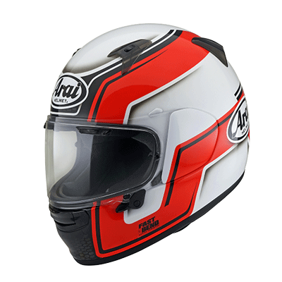 casque arai profile v bend red