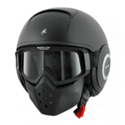 casque moto Shark street dark moins cher