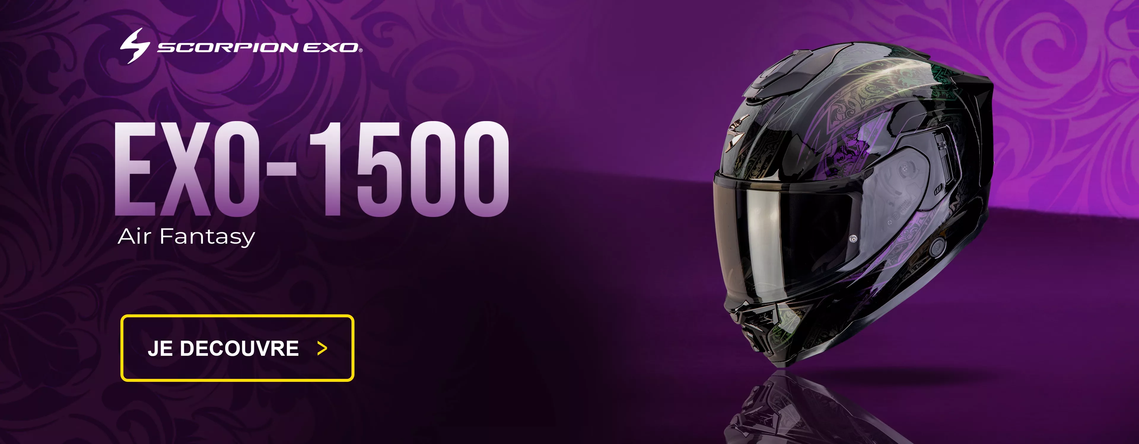 Casque intégral SCORPION EXO-1500 AIR FANTASY