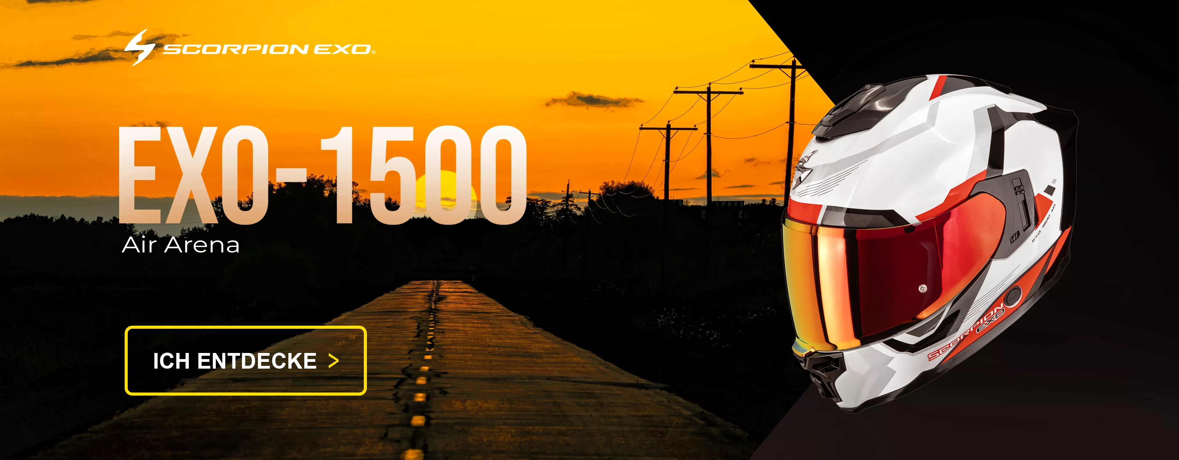 Integralhelm SCORPION EXO-1500 AIR ARENA