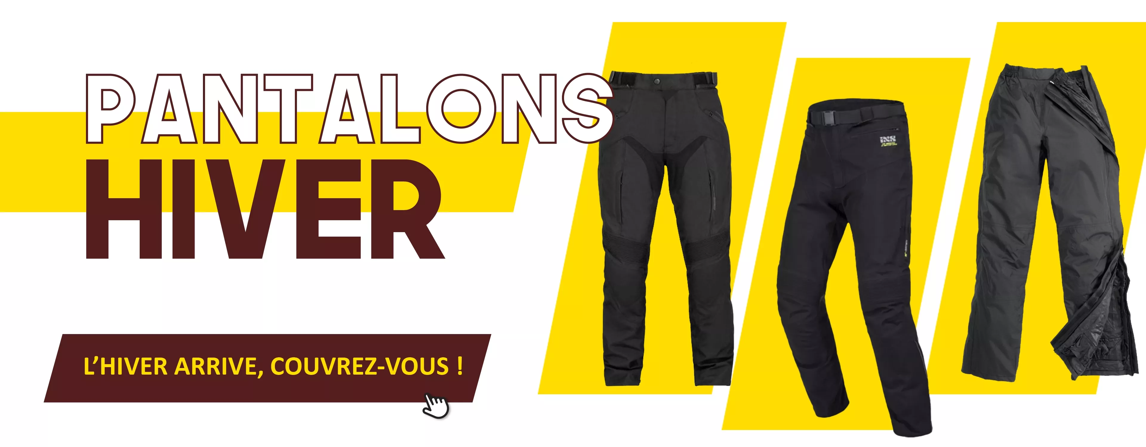 Pantalons moto hiver
