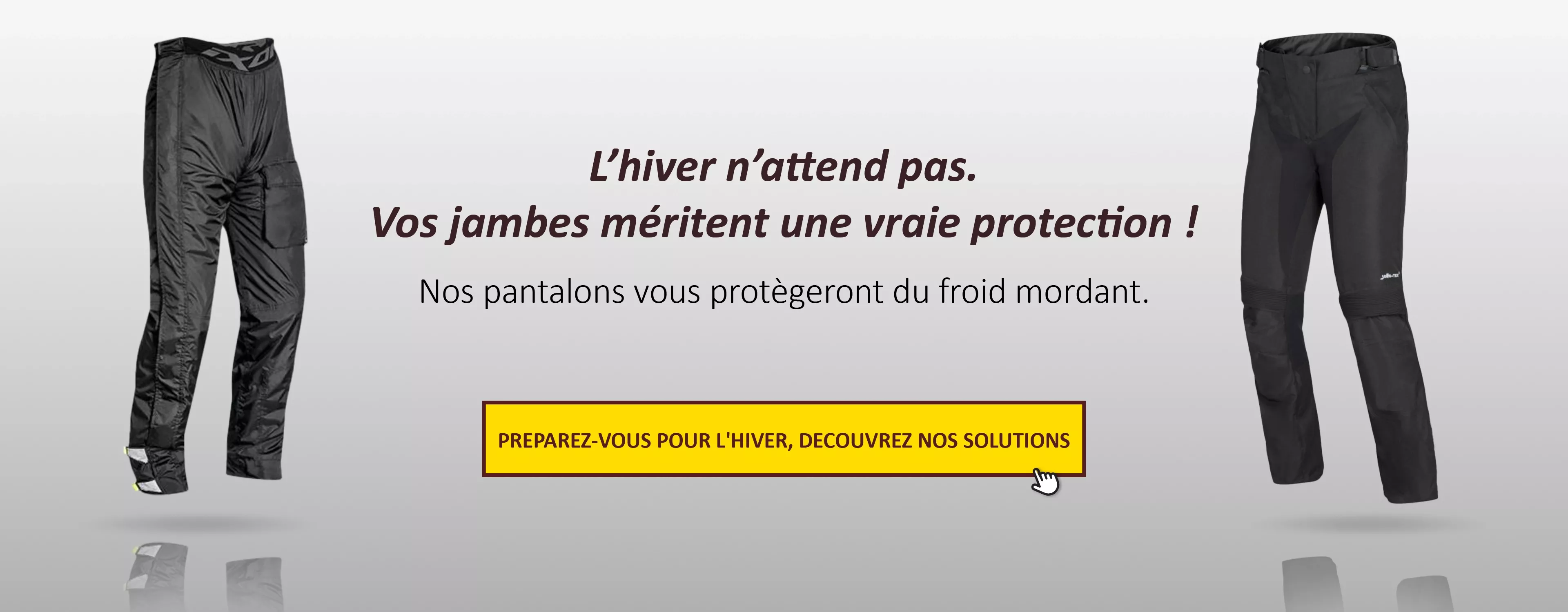 Pantalons moto hiver